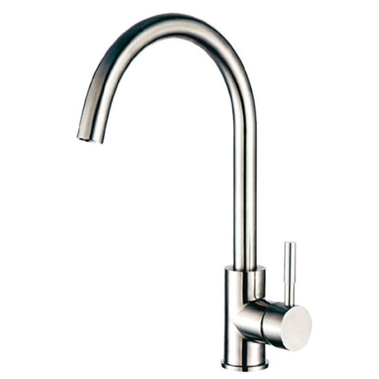 one-handle-high-arc-stainless-steel-solid-brass-hot-and-cold-kitchen-sink-faucet