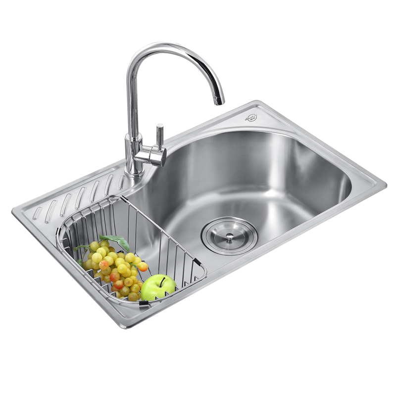 750mm-stainless-steel-single-bowl-kitchen-sink-set-with-accessories-round-faucet